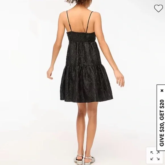 ✨NWT J. Crew Jacquard Strappy Mini Dress✨ - Picture 2 of 8